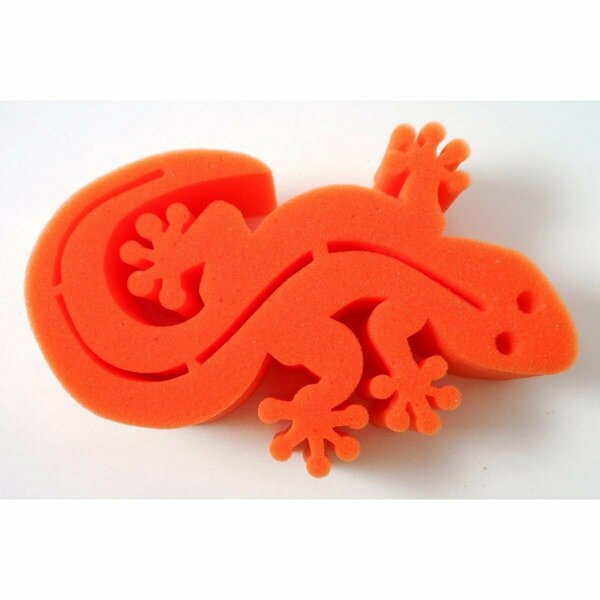 Beneficencia Gecko Brush Holder, Orange BE3169025